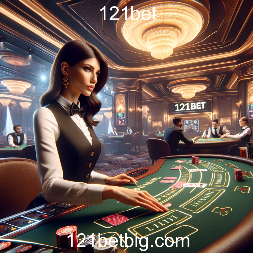 Experimente a Emoção dos Jogos Ao Vivo no 121bet